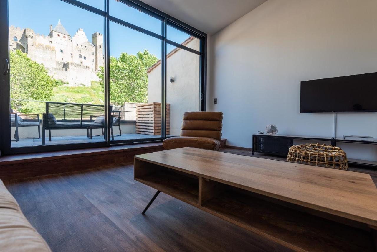 Le Loft De La Tour Pinte Apartment Carcassonne Exterior photo